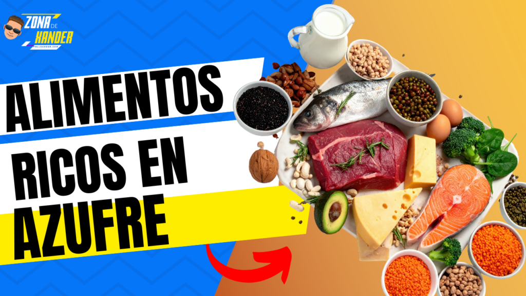 qué alimentos son ricos en azufre